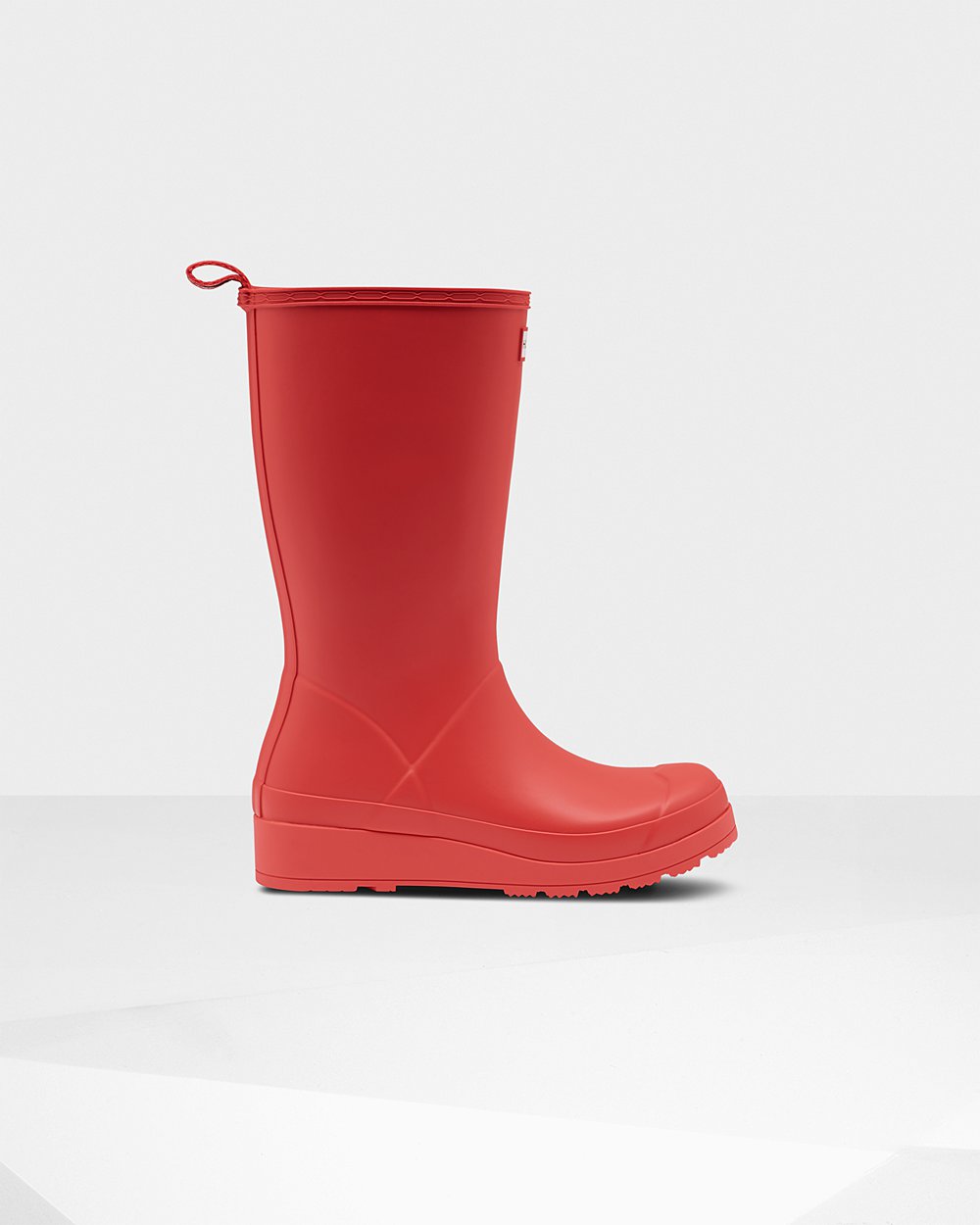 Womens Hunter Original Tall Rain - Play Boots Red - 9186-QEOGU